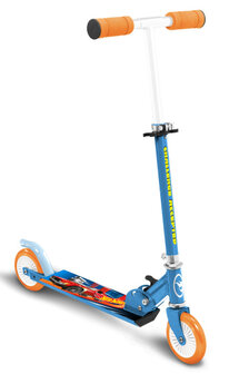 Mattel Hot Wheels 2-Wiel Kinderstep Opvouwbaar Voetrem Blauw blauw/oranje blauw/oranje