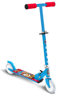 Nickelodeon Paw Patrol 2-Wiel Kinderstep Opvouwbaar Voetrem Blauw