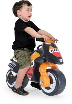 Injusa Neox Repsol Loopmotor 69 Cm /Zwart oranje oranje