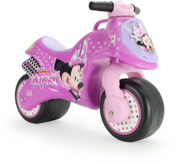Injusa Minnie Mouse Ride-On Loopmotor roze roze