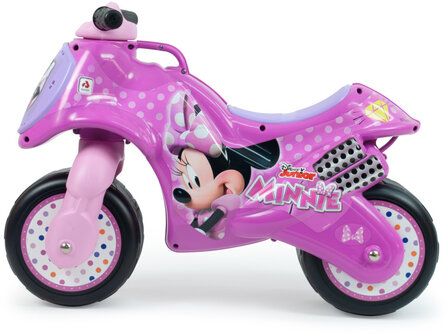 Injusa Minnie Mouse Ride-On Loopmotor roze roze