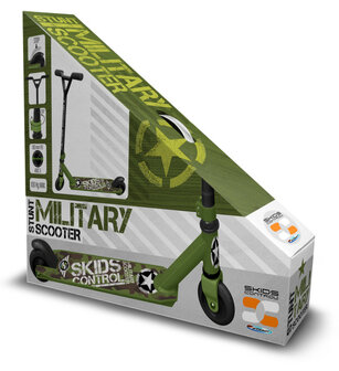 Skids Control Military Stuntstep Voetrem Junior Kaki