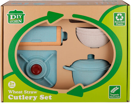 Kitchen Toys Speelgoedfornuis Met Keuken​​​​​​​accessoires Gerecycled multicolor multicolor
