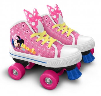 Disney Minnie Mouse Rolschaatsen Meisjes roze/wit Maat 30 roze/wit Maat 30