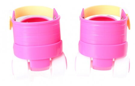 Disney Minnie Mouse Rolschaatsen Met Bescherming Meisjes /Wit roze Maat 23-27 roze Maat 23-27