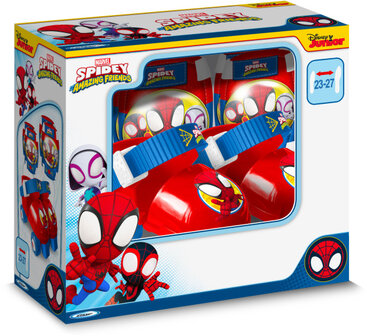 Marvel Spidey Rolschaatsen Met Bescherming /Blauw rood Maat 23-27 rood Maat 23-27