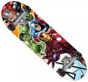 Marvel Avengers Skateboard Junior 71 X 20 Cm Zwart/Rood
