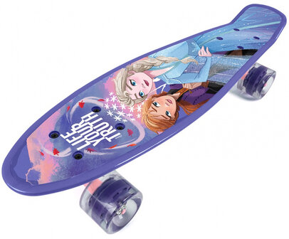 Disney Frozen Ii Skateboard Meisjes 55 X 14,5 X 9,5 Cm Paars