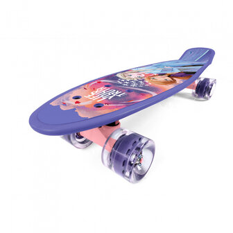 Disney Frozen Ii Skateboard Meisjes 55 X 14,5 X 9,5 Cm Paars