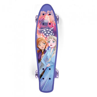 Disney Frozen Ii Skateboard Meisjes 55 X 14,5 X 9,5 Cm Paars