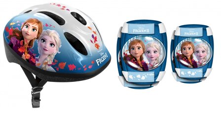 Disney Frozen Ii Skatebescherming 5-Delig 50-56 Cm Blauw 5-Delig