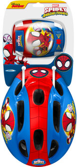 Marvel Spidey 5-Delige Skatebescherming 50-56 Cm Maat S rood/blauw rood/blauw