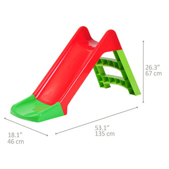 Starplay Glijbaan 135 X 46 X 67 Cm Rood/Groen