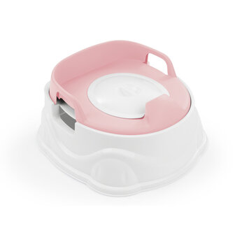 Dolu 3-In-1 Educatief Plaspotje Met Toiletverkleiner wit/roze wit/roze