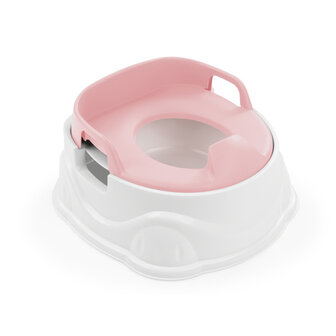 Dolu 3-In-1 Educatief Plaspotje Met Toiletverkleiner wit/roze wit/roze
