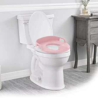 Dolu 3-In-1 Educatief Plaspotje Met Toiletverkleiner wit/roze wit/roze