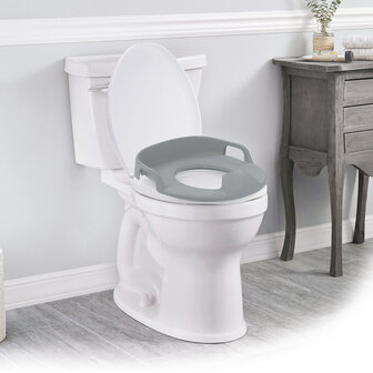 Dolu 3-In-1 Educatief Plaspotje Met Toiletverkleiner wit/grijs wit/grijs