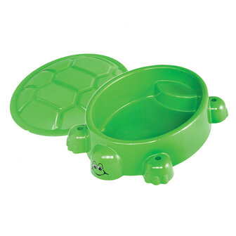 Paradiso Toys Zandbak Met Deksel Schildpad 95,5 X 68 Cm Groen