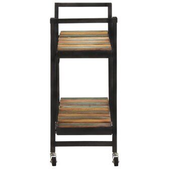 Keukentrolley 87x36x81 cm massief gerecycled hout
