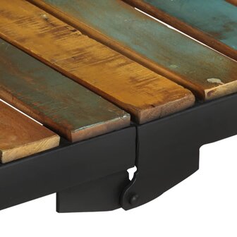 Keukentrolley 87x36x81 cm massief gerecycled hout