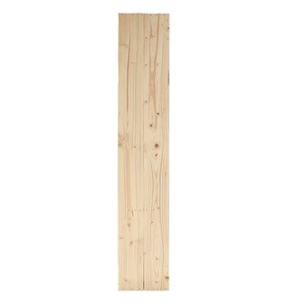 Wandbar met neerklapbaar schap L naturel