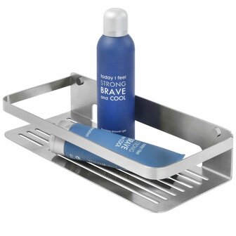 Badkorf Caddy zilver groot 1400230946