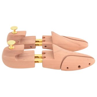 Schoenspanner met schoenlepel EU 38-39 massief cederhout
