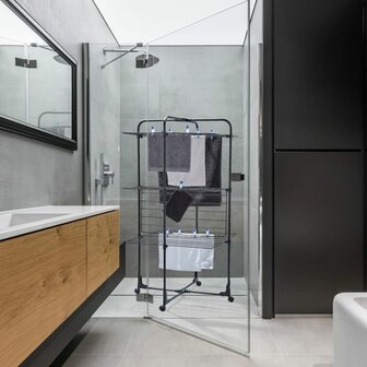 Droogtoren Classic Tower 270 zwart