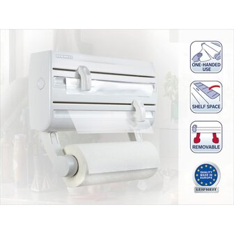 Rolhouder voor aan de muur Parat F2 wit 25771