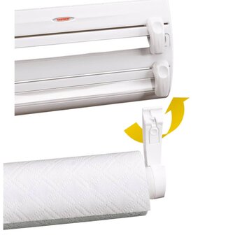 Rolhouder voor aan de muur Parat F2 wit 25771