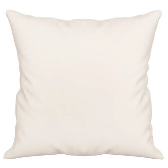 Sierkussens 2 st 40x40 cm microvezelstof beige