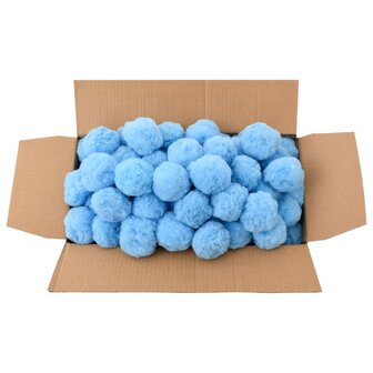 Zwembadfilterbal antibacterieel 700 g polyetheen blauw