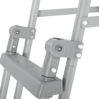 Zwembadladder Flowclear met 4 treden 122 cm