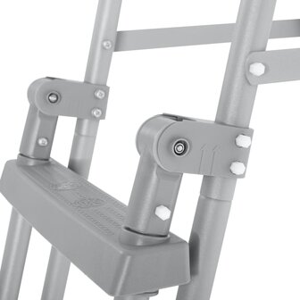 Flowclear Zwembadladder met 4 treden 122 cm