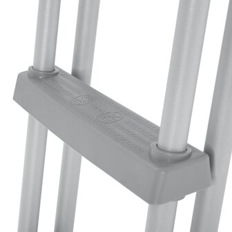 Flowclear Zwembadladder met 4 treden 122 cm