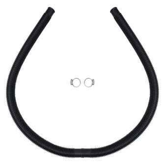 Zwembadverwarmingspaneel solar 2 st gebogen 110x65 cm