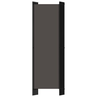Kamerscherm met 6 panelen 300x180 cm antraciet