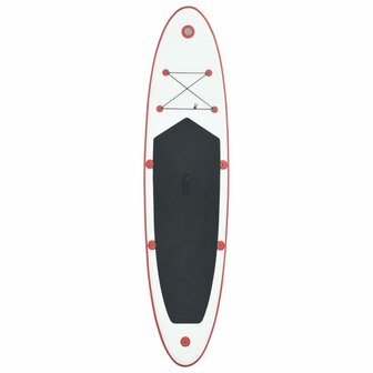 Stand-up paddleboard opblaasbaar rood en wit