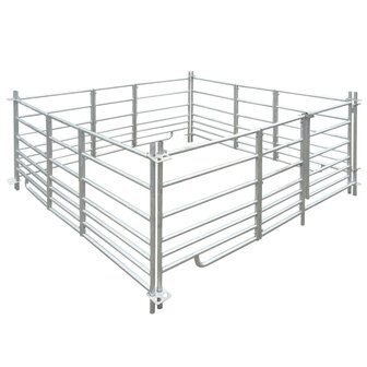 Schaapskooi 4 panelen 183x183x92 cm gegalvaniseerd staal