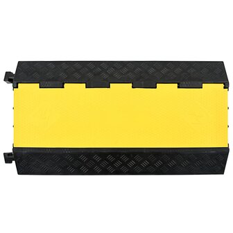 Kabelbeschermer drempel 3 tunnels 93 cm rubber