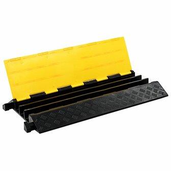 Kabelbeschermer drempel 3 tunnels 93 cm rubber