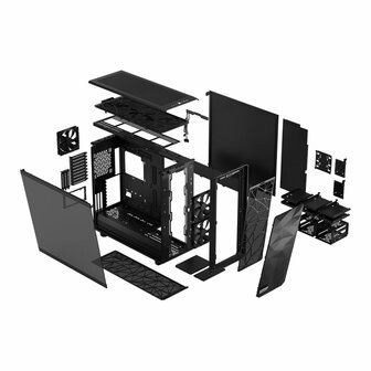 Fractal Atx Semi-Toren Doos Fractal