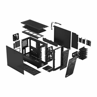 Fractal Atx Semi-Toren Doos Fractal