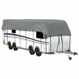 Caravan dakbedekking 900x300 cm vliesvlies grijs