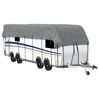 Caravan dakbedekking 1000x300 cm vliesvlies grijs