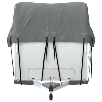 Caravan dakbedekking 1000x300 cm vliesvlies grijs