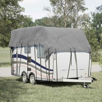 Caravan dakbedekking 600x300 cm vliesvlies grijs