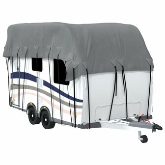 Caravan dakbedekking 600x300 cm vliesvlies grijs