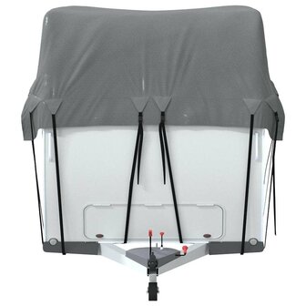Caravan dakbedekking 600x300 cm vliesvlies grijs