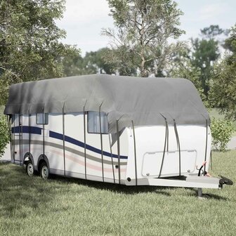Caravan dakbedekking 700x300 cm vliesvlies grijs
